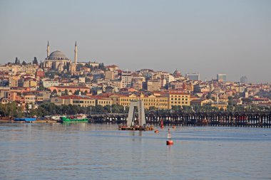 İstanbul profili - Türkiye seyahat arka plan mimari