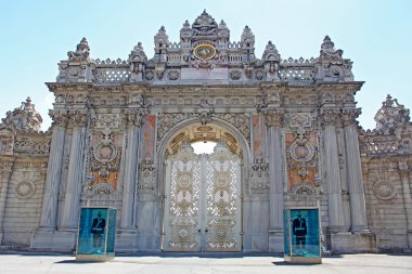 Dolmabahce Palace in Istanbul. Turkey. 2010. clipart