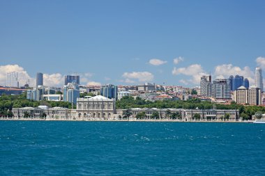 Dolmabahce Palace, Istanbul, Turkey. clipart