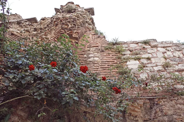 Κάστρο που λαμβάνονται στην Κωνσταντινούπολη, Τουρκία — Φωτογραφία Αρχείου