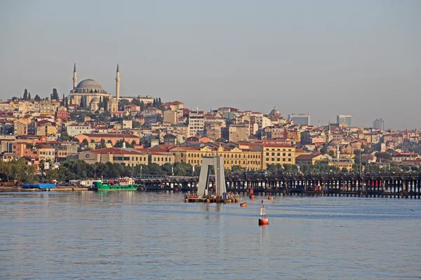 Istanbul vue - Turquie architecture de voyage arrière-plan — Photo