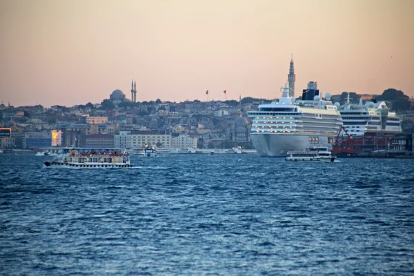 Vyhled zániku panorama - Turecko cestování pozadí — Stock fotografie