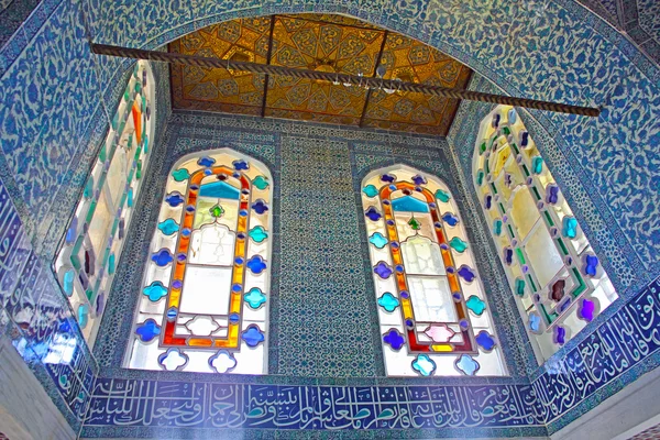 Nterior pałacu topkapi w Stambule, Turcja — Zdjęcie stockowe