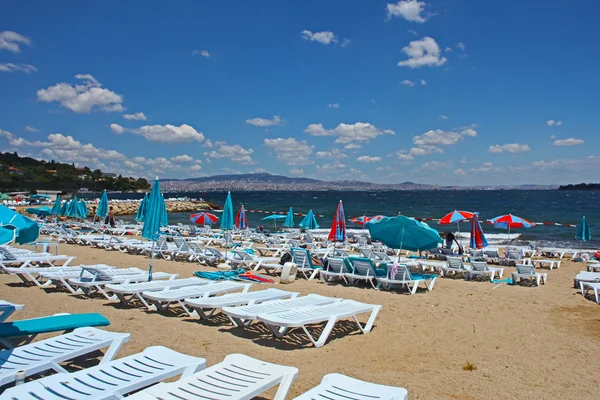 Пляж на Принцессовых островах, Турция, Стамбул — стоковое фото