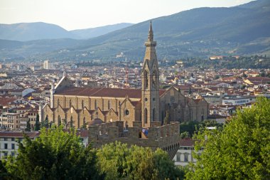 Floransa şehir ve santa croce