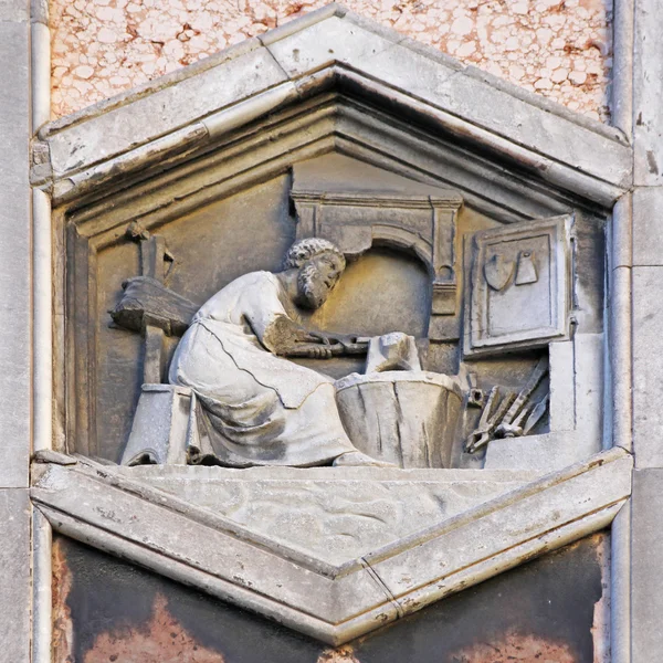 Firenze székesegyház Santa Maria del Fiore, Olaszország — Stock Fotó