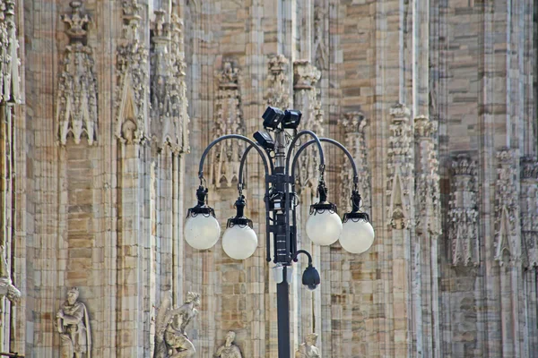 stock image Facade of Milan Cathedral (Duomo), Lombardy, Italy