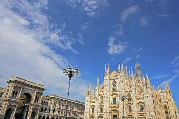 Milan Cathedral (Duomo), Milan, italya cephe — Stok fotoğraf