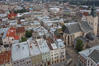 Lviv Şehir Manzaralı