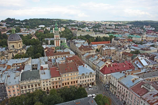 利沃夫市景 — 图库照片