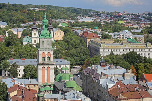 Lviv City View — Stock Photo, Image