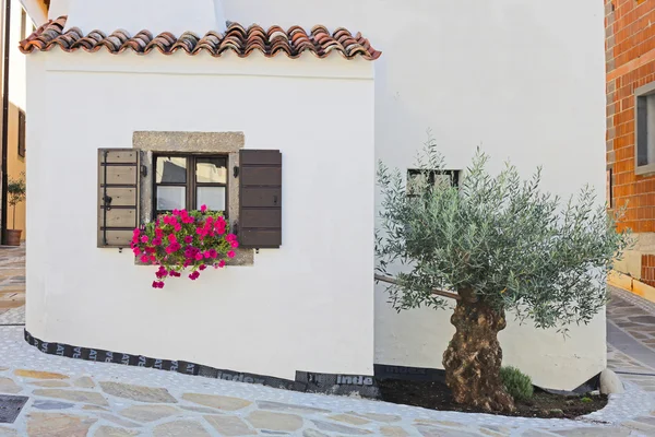 Old Mediterranean style home taken in Kanal, Eslovênia — Fotografia de Stock