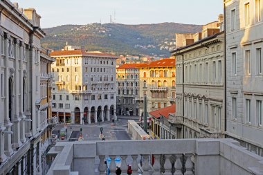 güzel mimari ve binalar Trieste, İtalya