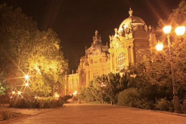 Budapeşte gece, vajdahunyad castle