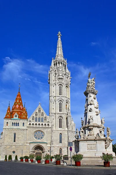 Igreja no Castelo de Buda em Budapeste, Hungria — Fotografia de Stock