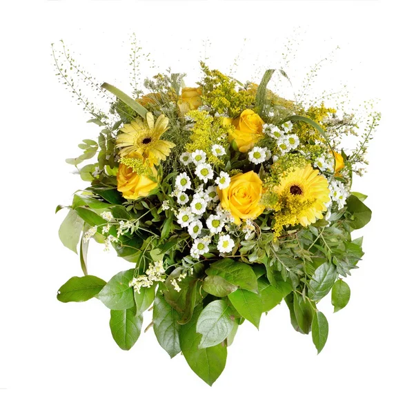 Bíg yellow bouquet — Stockfoto
