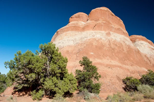 Rock formations in Arches National Park — Stock Photo, Image