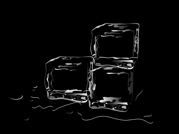 Кубики льоду — стоковий вектор