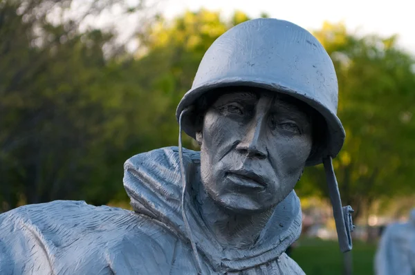 Koreakriget veterans memorial Royaltyfria Stockfoton