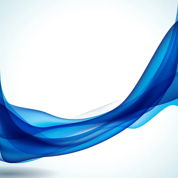 Ilustración azul abstracta . — Vector de stock