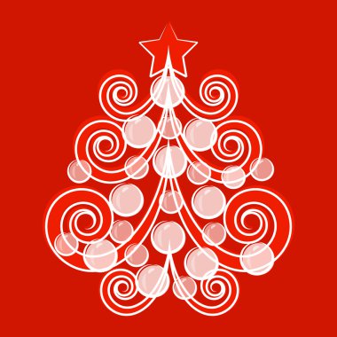 Christmas tree. clipart