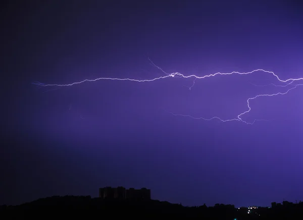 Lightning strike. — Stock Photo, Image