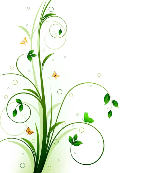Virág rajzolatú — Stock Vector