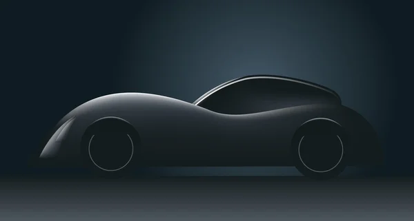 Concept car futuristica — Vettoriale Stock