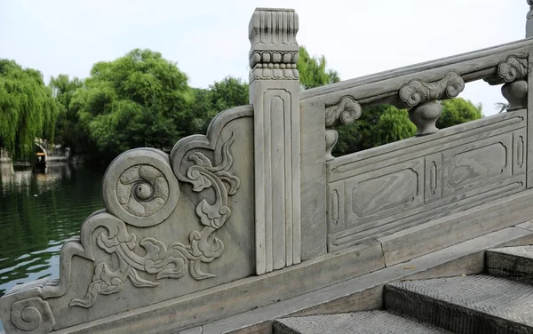 Bridge handrail — Stock Photo, Image