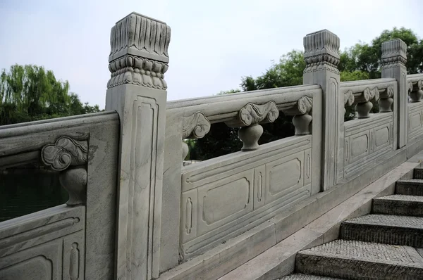 Bridge handrail — Stock Photo, Image