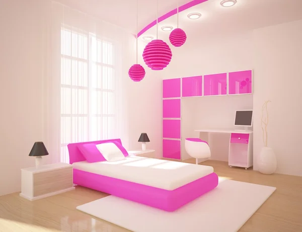 Дизайн спальні — стокове фото