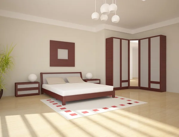 Schlafzimmer-Design — Stockfoto