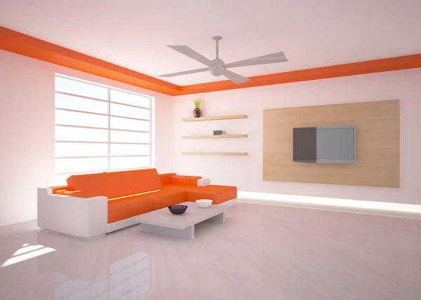 Interior moderno coloreado — Foto de Stock