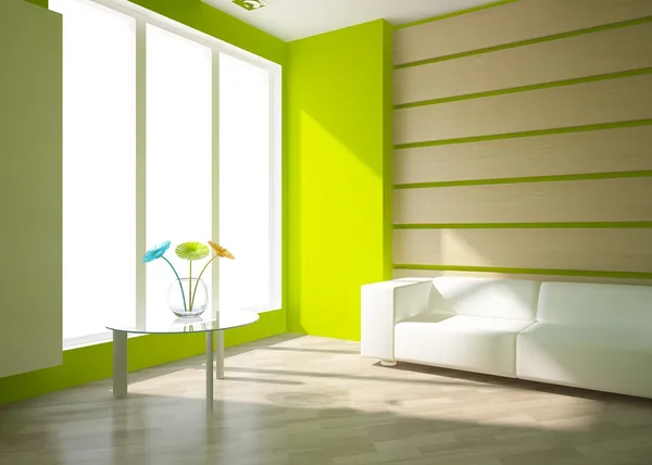 Interior moderno colorido — Fotografia de Stock