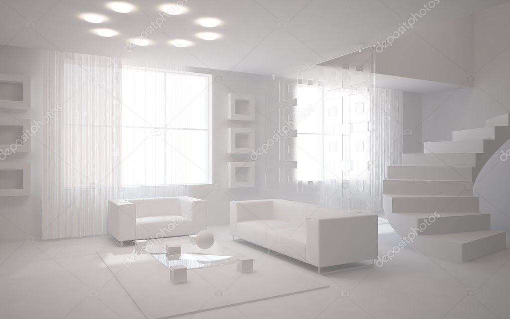 Grey interior composition