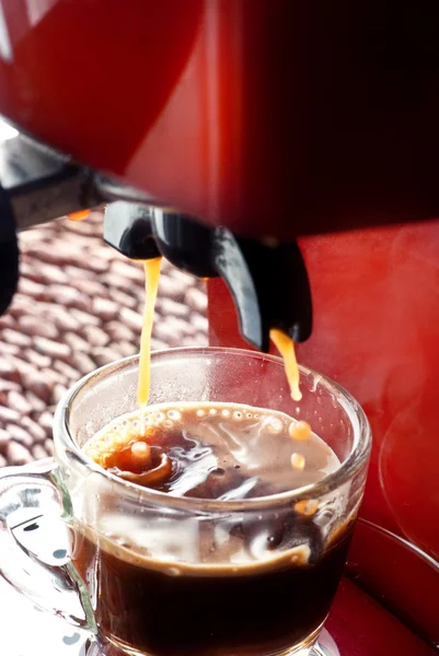Eszpresszó kávé — Stock Fotó