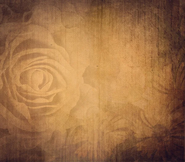 Αφηρημένο grunge φόντο με τριαντάφυλλο — Φωτογραφία Αρχείου