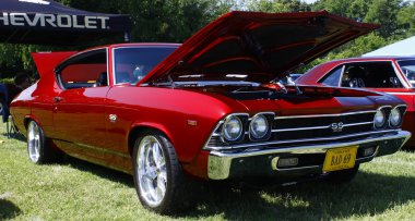 69 Chevy Chevelle SS clipart