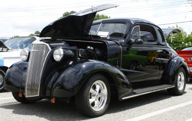 Old Chevy Hot Rod clipart