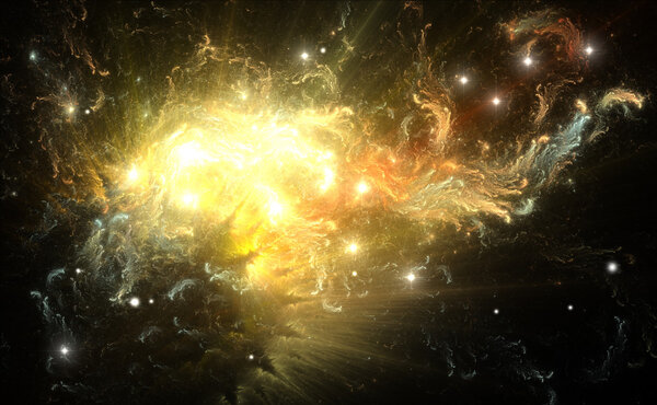 Красочная туманность, созданная взрывом сверхновой
