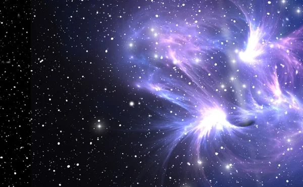Nebulosa espacial más detallada — Foto de Stock