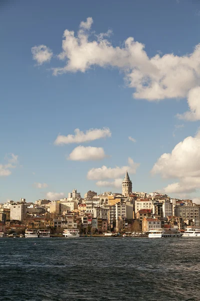 Beyoglu 地区的伊斯坦布尔 — 图库照片