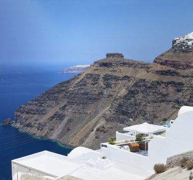 Santorini görünümü