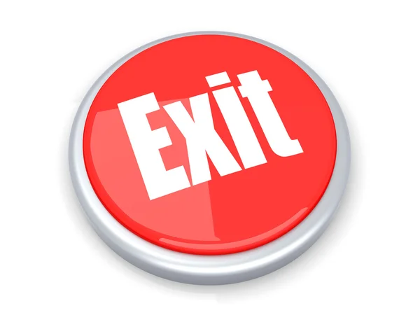 Exit Button — Stock Photo, Image