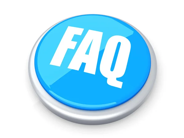 FAQ Button — Stock Photo, Image