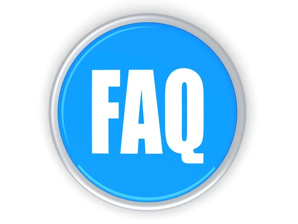 FAQ-knappen — Stockfoto