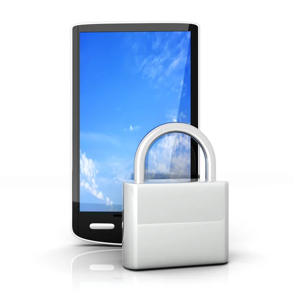 Smartphone Lock — Stock Photo, Image