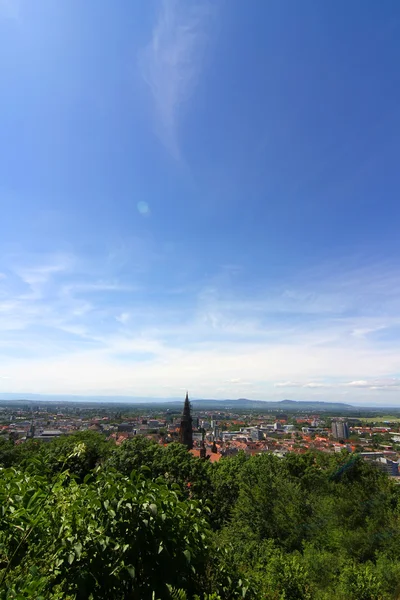 Visa över freiburg im breisgau — Stockfoto