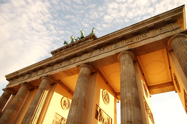 Porta di Brandenburger a Berlino — Foto Stock
