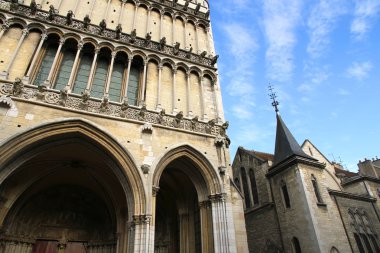 Ancient Architecture in Dijon clipart